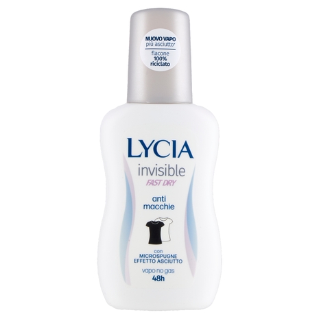 Lycia invisible Fast Dry vapo no gas 48h 75 ml